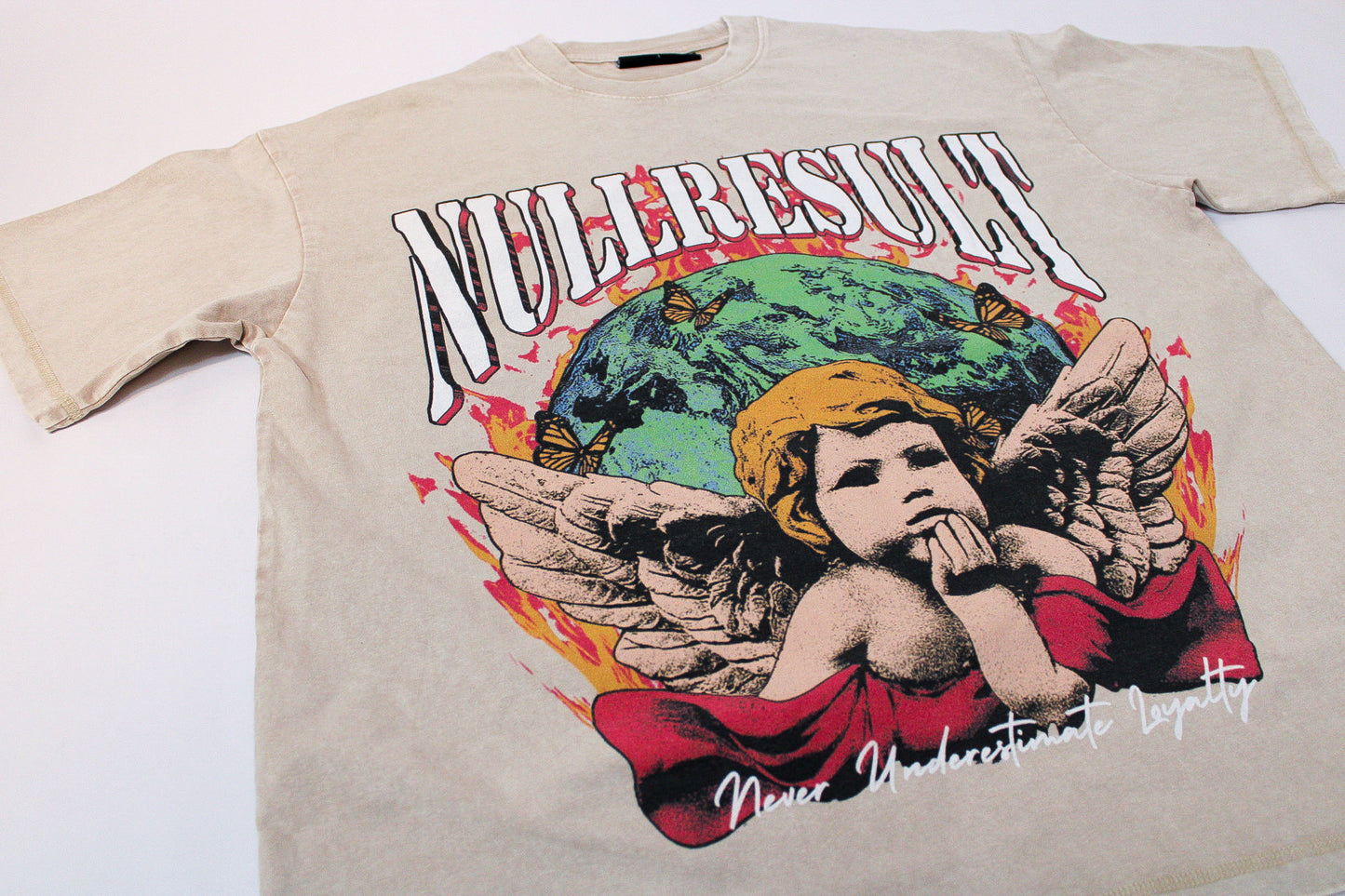 EARTH LINE - ANGEL TSHIRT - BATIK PINK