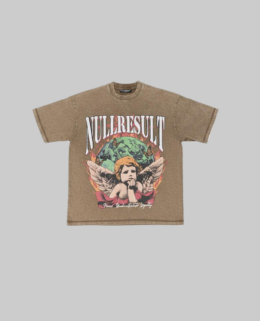 EARTH LINE - ANGEL TSHIRT - BATIK GREEN