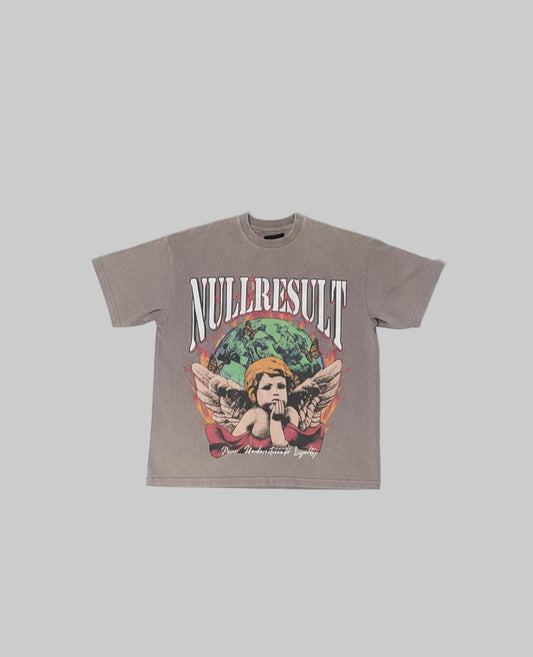 EARTH LINE - ANGEL TSHIRT - ASH GREY