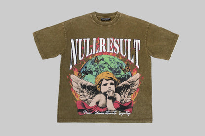 EARTH LINE - ANGEL TSHIRT - BATIK GREEN